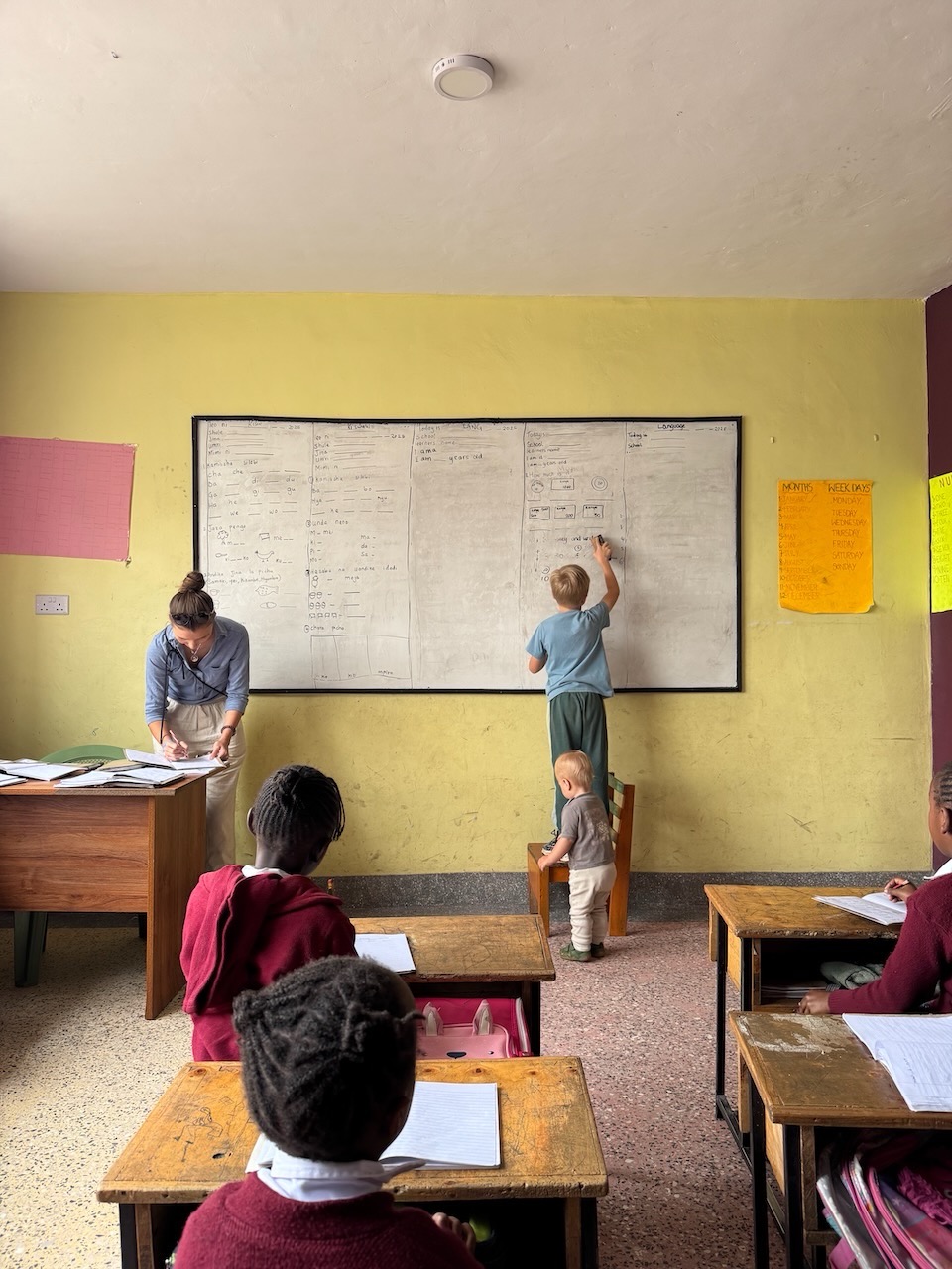 Volunteering at the Safisha Africa Welfare Foundation school in Nairobi